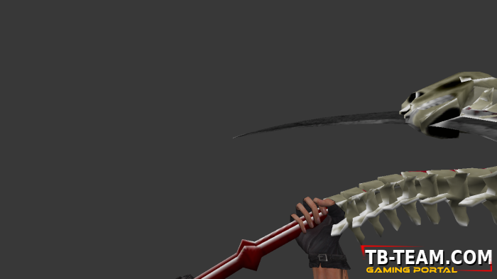 [CS 1.6] Model Knife - Skeleton Sycthe