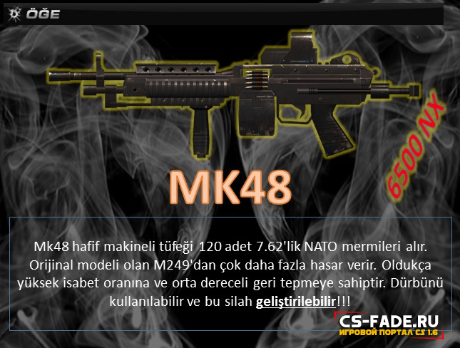 [CSO] [ZP] Extra Item - MK-48  CS 1.6