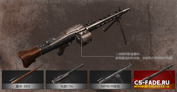 [CSO] [ZP] Extra Item - MG42  CS 1.6