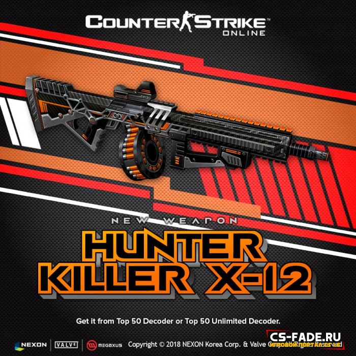 [CSO] [ZP] Extra Item - Hunter Killer X-12  CS 1.6