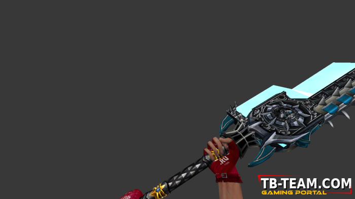 [CS 1.6] Knife - Blue Hunter Axe