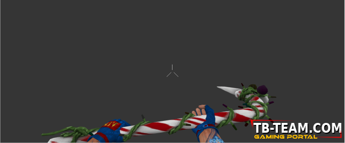 [CS 1.6] Knife Model - Xmas Candy Axe