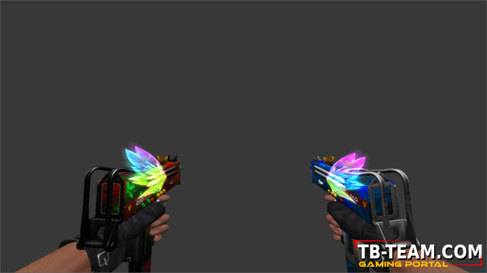 [CS 1.6] Weapon Model - Winged Dual UZI