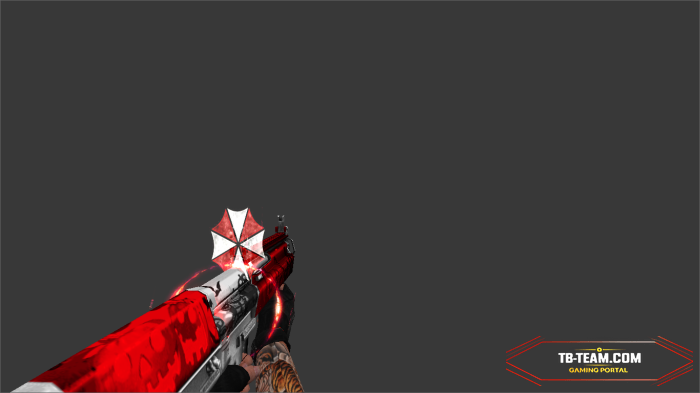 Weapon Model - KSG-15 Bloody For CS1.6