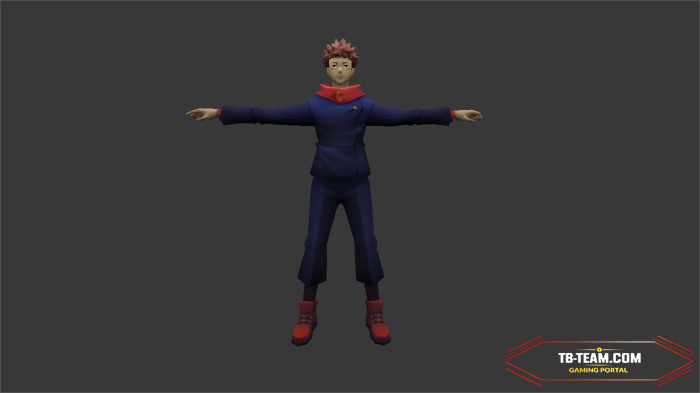 Player Model - Yuji ( Jujutsu Kaisen ) For CS 1.6