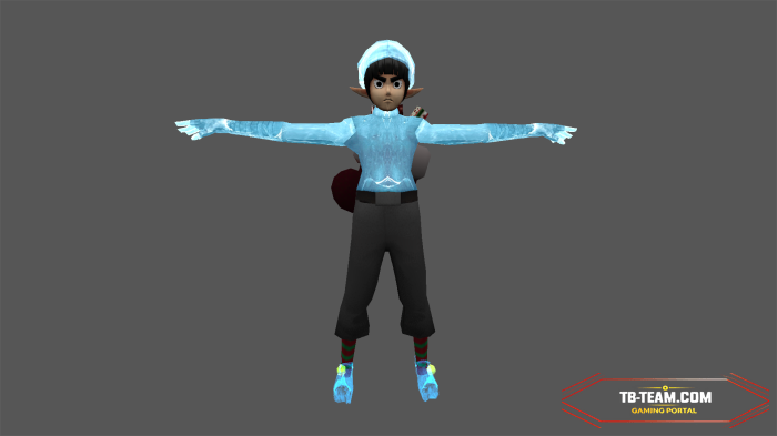 Player Model - Ice Xmas Edition 2025  For CS 1.6