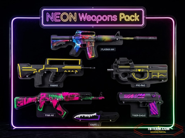 Weapon Model - Neon Weapon Pack - For CS 1.6