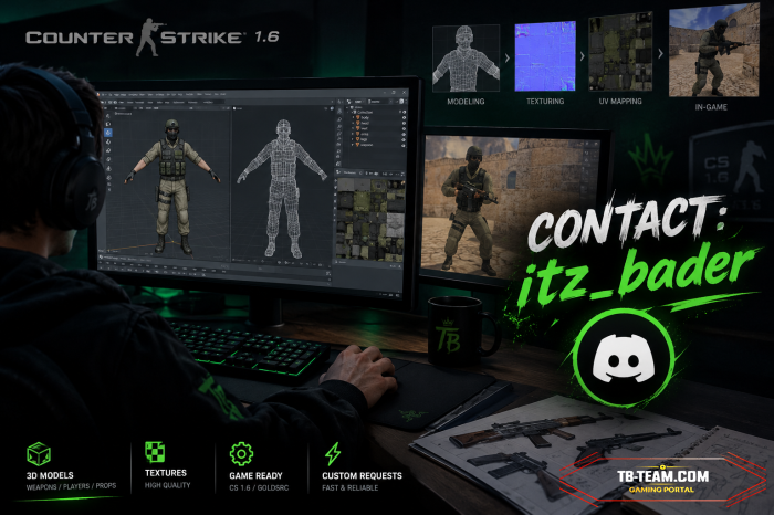 ORDER 3D MODEL For CS 1.6